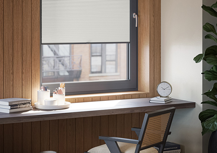Umbra (Blackout), Flaxen - Stick Fit Honeycomb Blind - Image 5